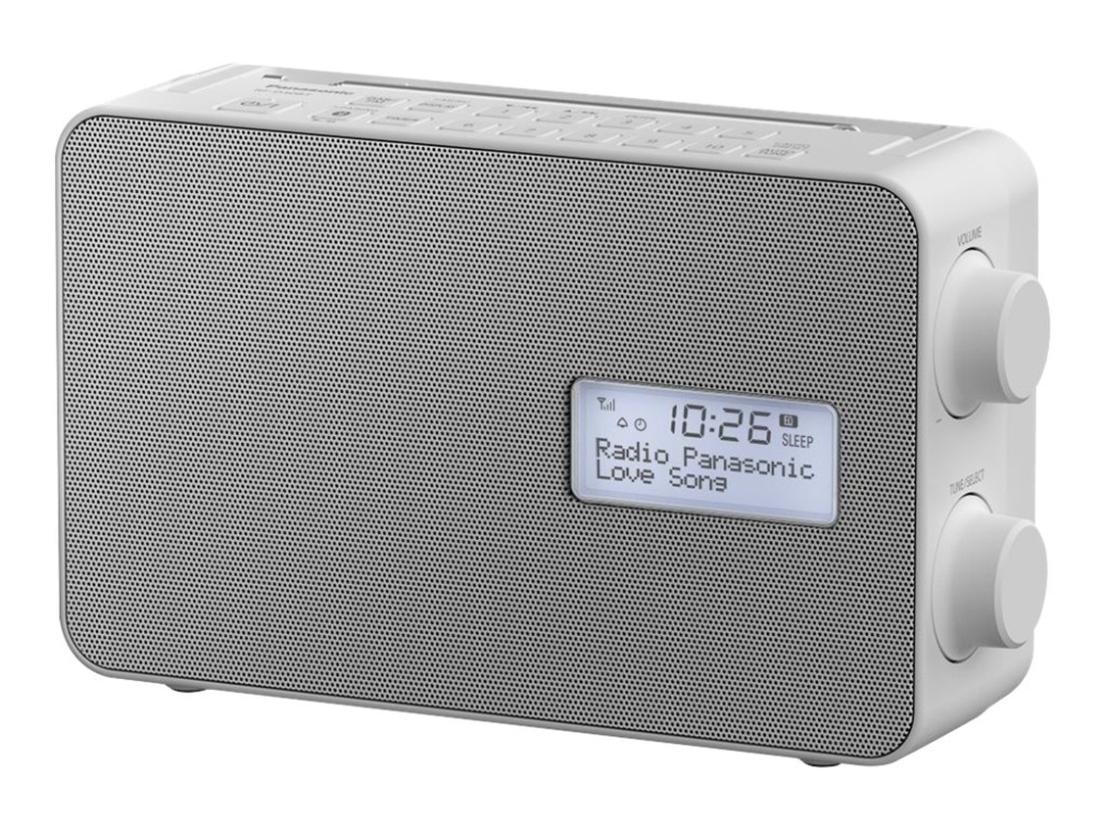 Panasonic-RF-D30BT - Bärbar DAB-radio - 2 Watt - vit