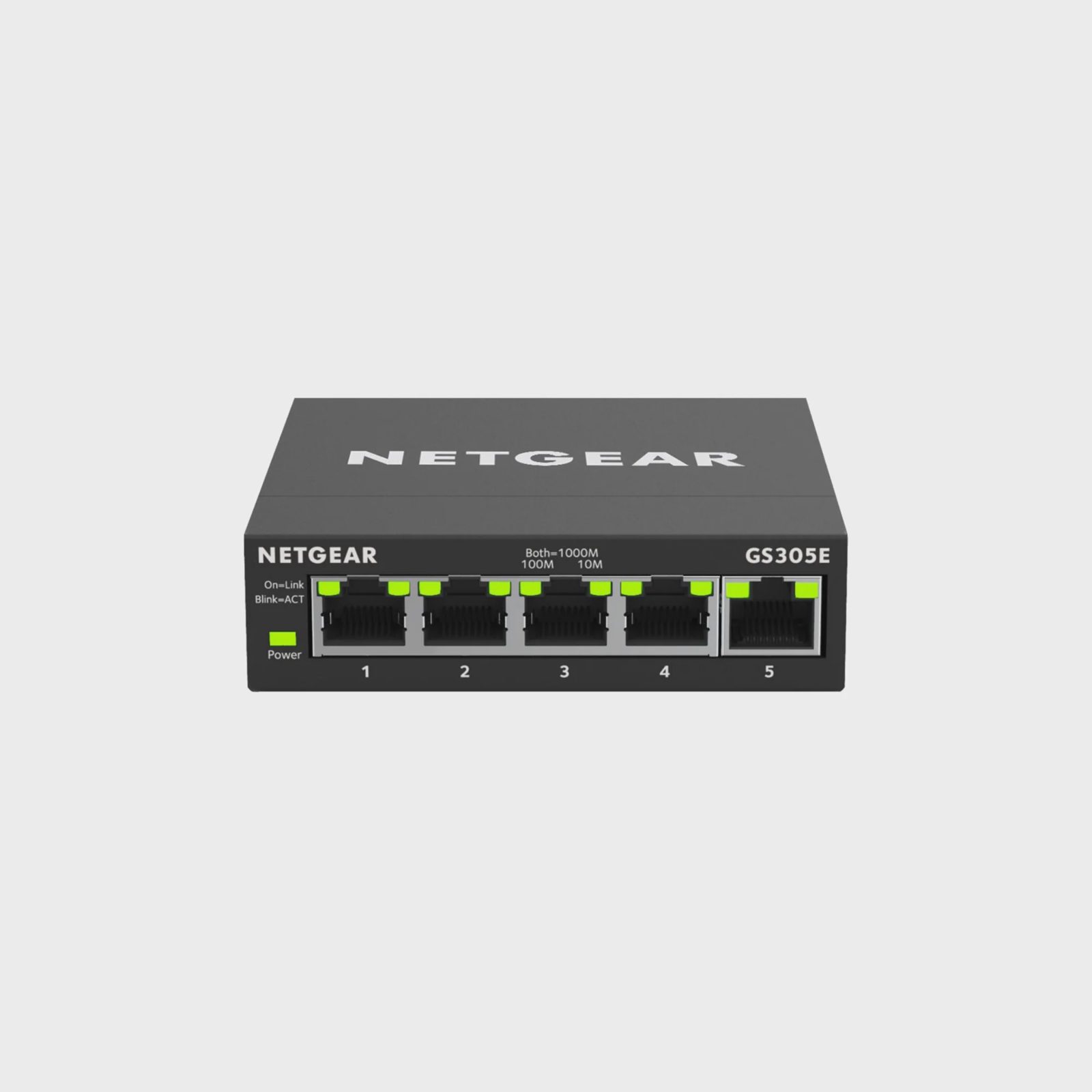 NETGEAR Plus GS305E - Switch - smart - 5 x 10/100/1000