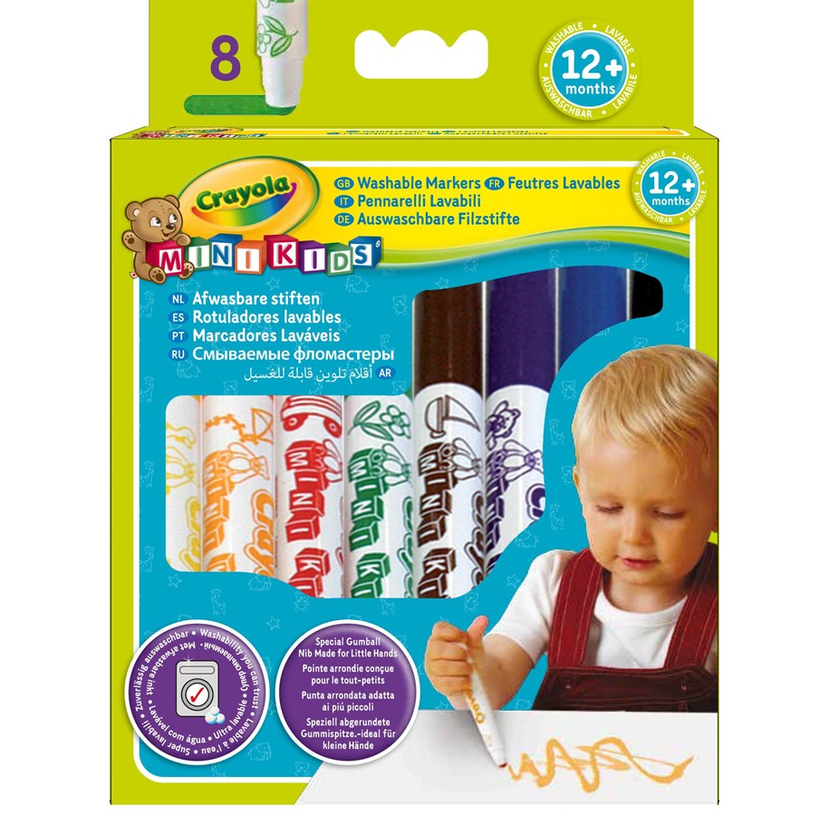 Crayola Kids First Markers 8 st