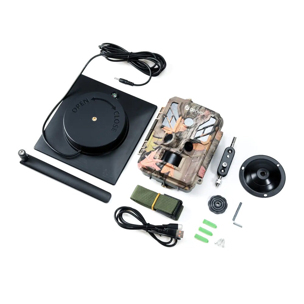 DENVER WSL-8050 - Wildlife camera with 8MP CMOS 4G to connect to Trail cam go application and 5W solar panel, bild 5