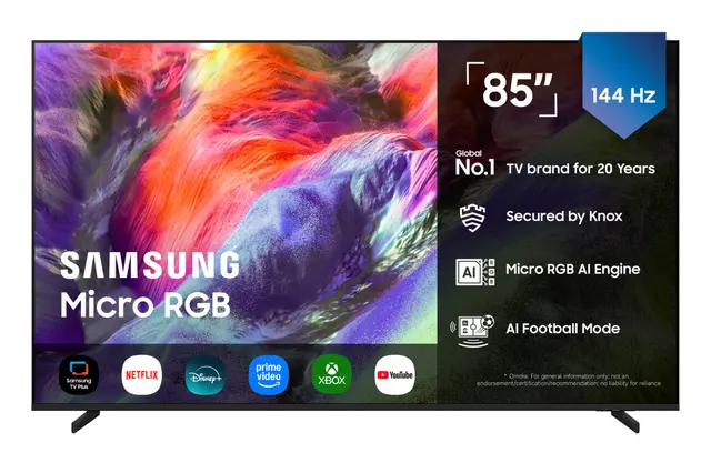 Samsung 85" R87H Micro RGB 4K Smart-TV (2026)