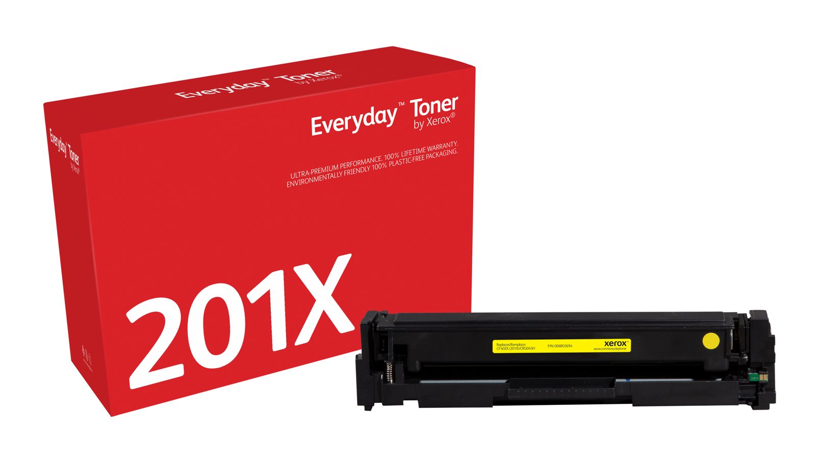 Xerox HP 201X Gul, 2300 sidor, bild 2