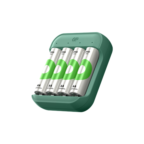 GP Recyko Batteriladdare, B423 4 x AA 2100 mah