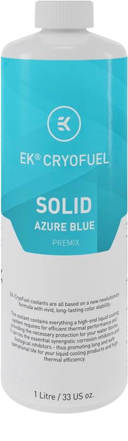 EK-CryoFuel Solid Azure Blue 1000 ml (Premix)