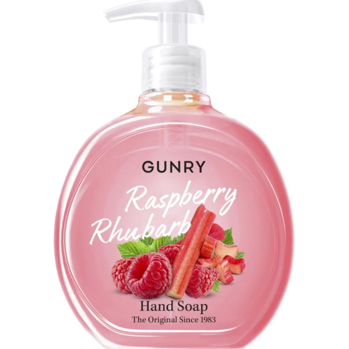 Gunry Hand Soap Orig. Raspberry & Rhubarb 500 ml, bild 2