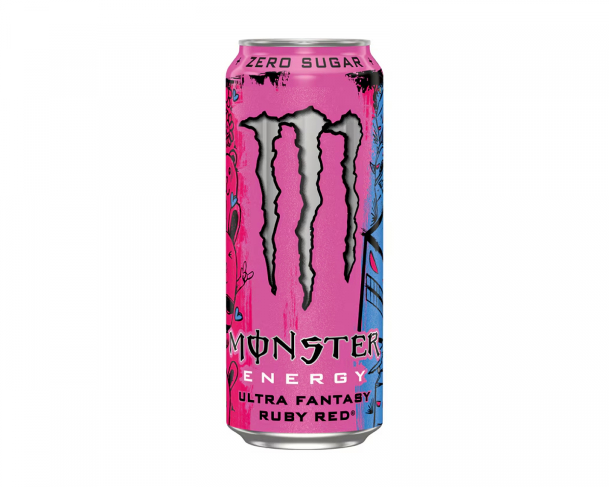 Monster Energy Ruby Red Zero Sugar 500ml (Inkl. pant)
