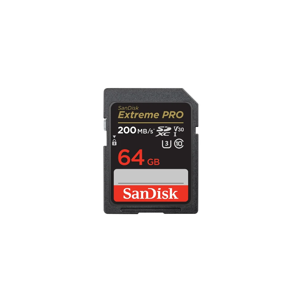 SanDisk Extreme PRO SDXC - 64GB + 2 års RescuePRO Deluxe / 100MB/s / UHS-I / Class 10 /