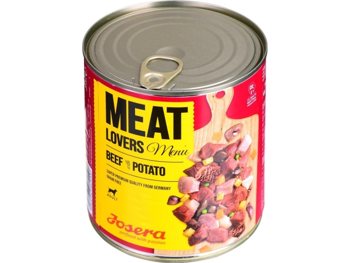 Josera Meatlovers Menu Wolowina z ziemniakami - våtfoder för hund 800 g (30003915)