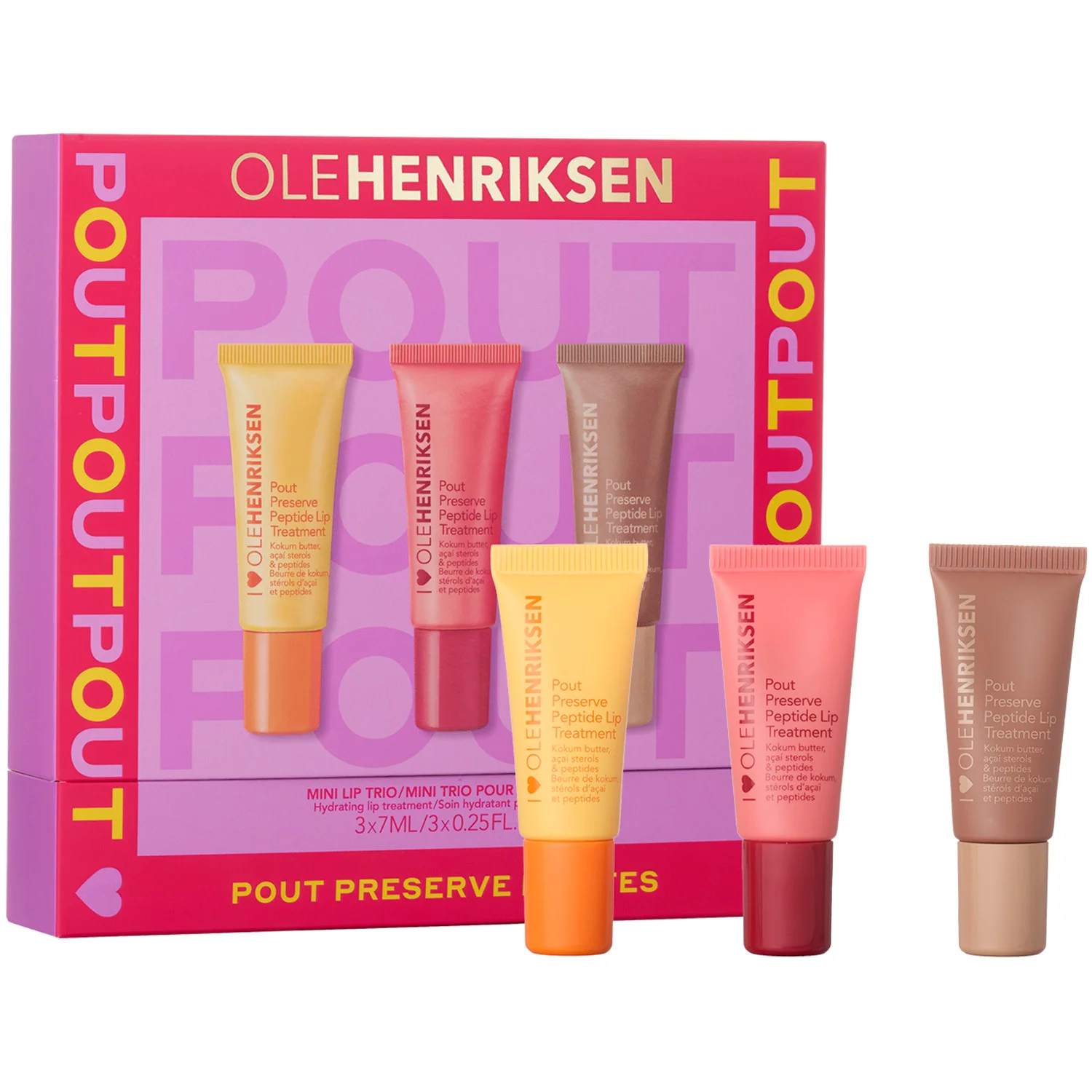 Ole Henriksen SETS Mini Lip Trio Xmas 2025 3x7ml 21 ml
