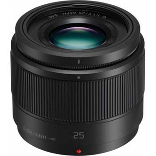 Lumix G 25mm f/1,7 ASPH svart
