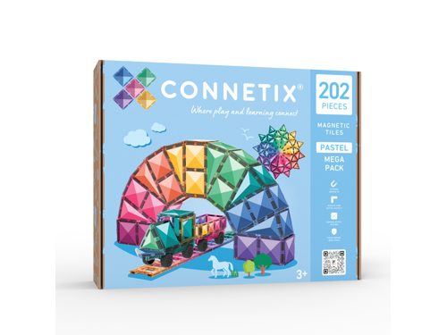 Connetix - Pastel Mega Pack 202 pc (CT-P2-00202-ME), bild 2