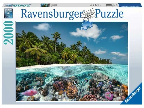 Ravensburger pussel: A Dive In The Maldives 2000 Bitar, bild 2