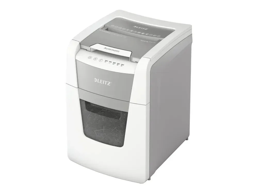 Leitz IQ AutoFeed Small Office 100 P5 - Dokumentförstörare - mikrostrimling - 2 x 15 mm - P-5