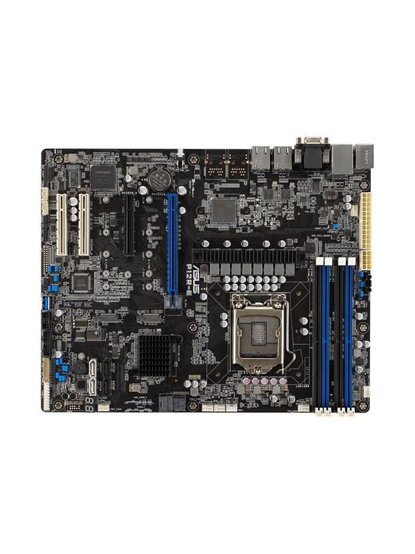 Asus P12R-E, Intel LGA1200, C256, 4xPCI Express, ATX, 4xDDR4, 2xM.2 + SATA3 RAID, VGA/HDMI, 2xGigaLAN, bild 4