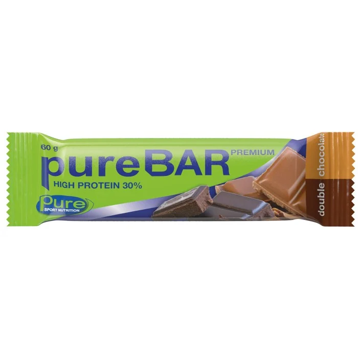 Pure Bar Premium Double Chocolate 60 g