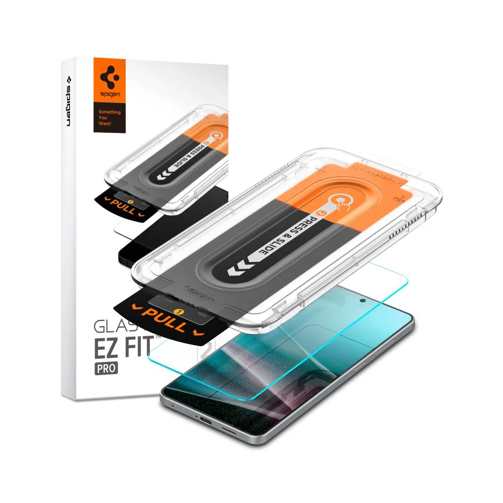 Spigen Glas.TR "Ez Fit" Pro härdat glas för Samsung Galaxy S25 Edge