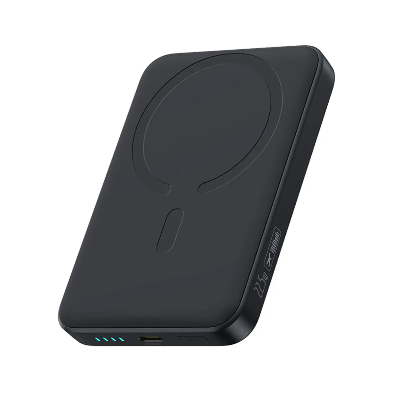 Baseus EnerFill FM11 Mini powerbank 10000mAh MagSafe + USB-C kabel – svart
