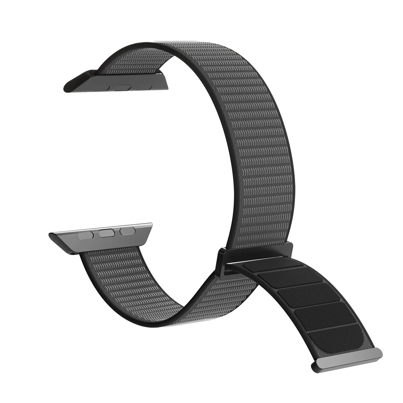 Puro Apple Watch 38-41mm nylonband (svart), bild 3