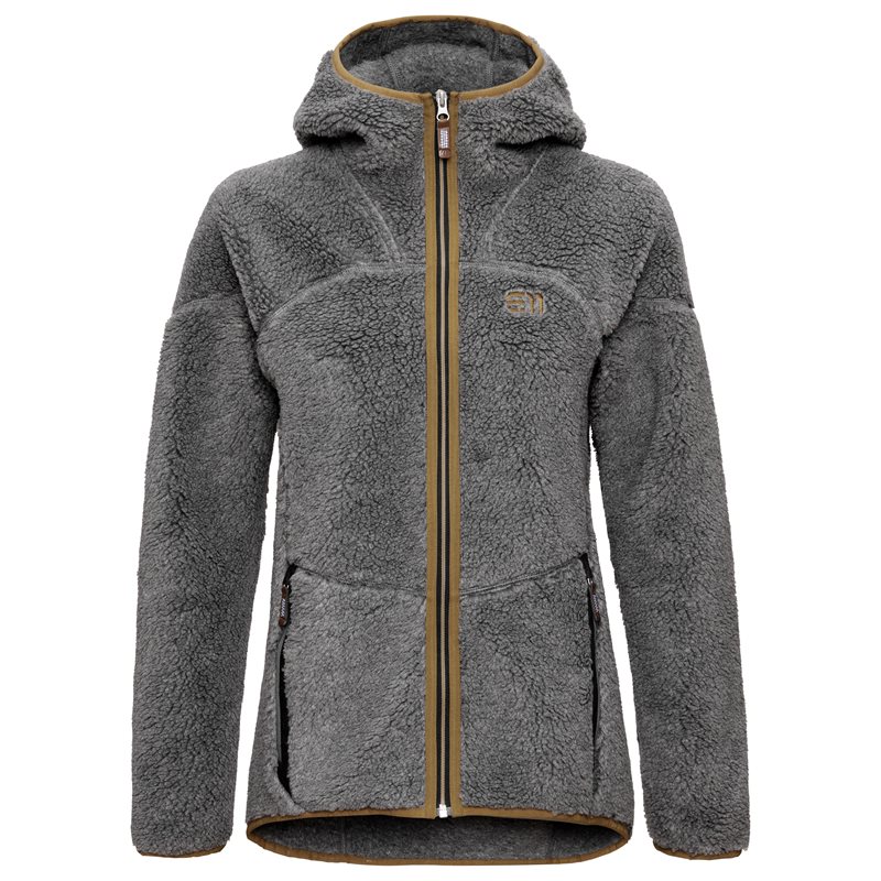 Elevenate Women's Glacier Pile Hood Rock - XS