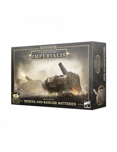 LEGIONS IMPERIALIS: SOLAR AUXILIA MEDUSA AND BASILISK BATTERIES