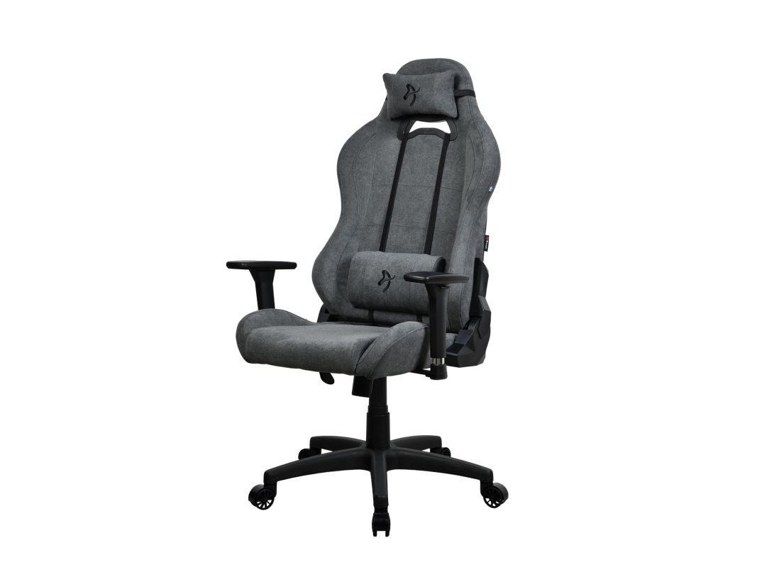 Arozzi Torretta SoftFabric v2 gamingstol - Askgrå