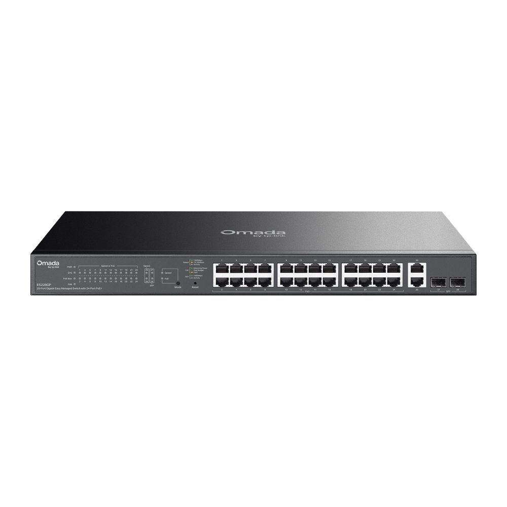 TP-Link ES228GP Omada 28-Port managerad switch, bild 2