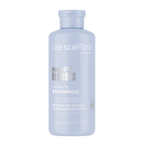 Lee Stafford Ice White Bleach Blondes Ice White Toning Shampoo 250 ml