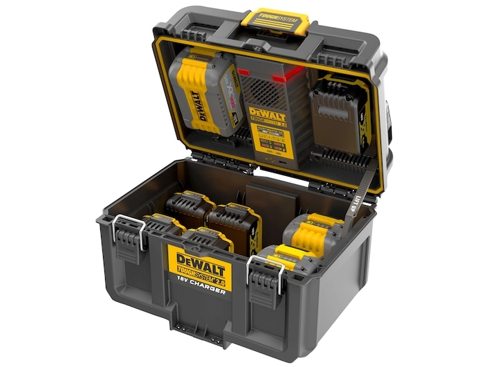 DeWalt ToughSystem 2.0 DWST83471-QW batteriladdare 2x4A, 18V/54V - SOLO
