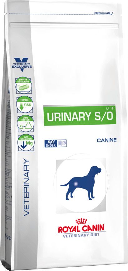 Royal Canin Veterinary Diets Dog Urinary S/O 2 kg