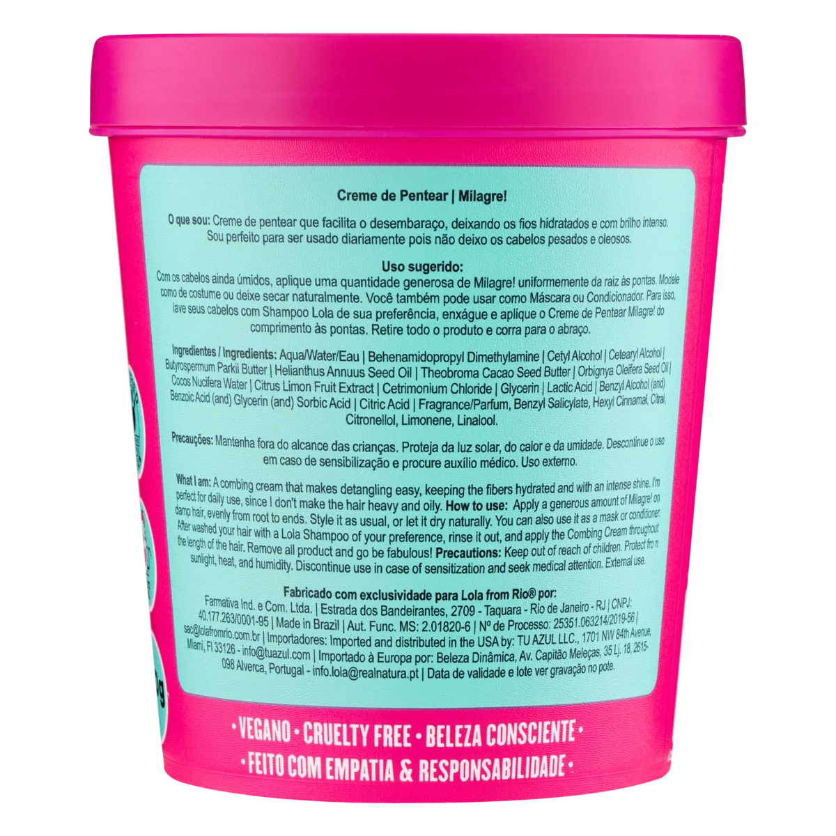 Lola from Rio Milagre Styling Cream 450 g, bild 2