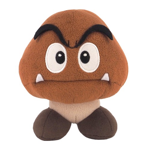 Sanei Super Mario Goomba Plush 14cm
