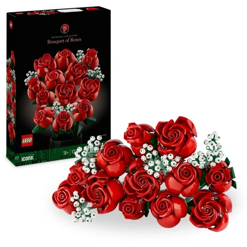 LEGO Botanicals Rosbukett10328, bild 3