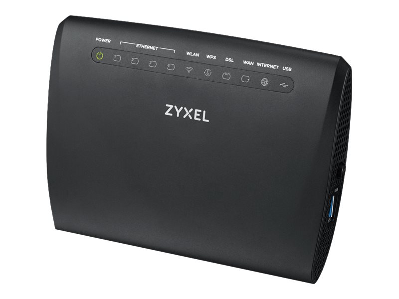 Zyxel VMG3312-T20A - Trådlös router - DSL-modem 4-ports-switch - 1GbE 2,4 GHz