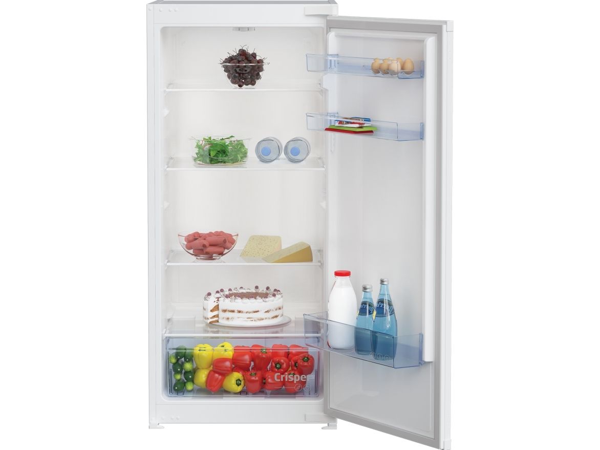 Beko BLSA210M4SN kylskåp 198 L, inbyggt, E, 35 dB, vitt