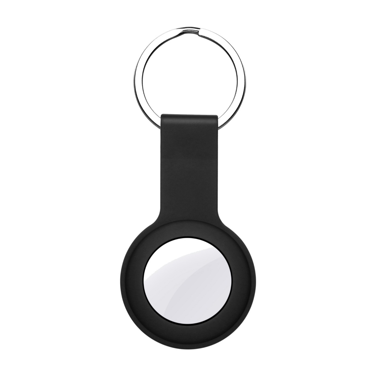 Triacle nyckelring i silikon för AirTag/Triacle X-Mark Two, svart (2023)