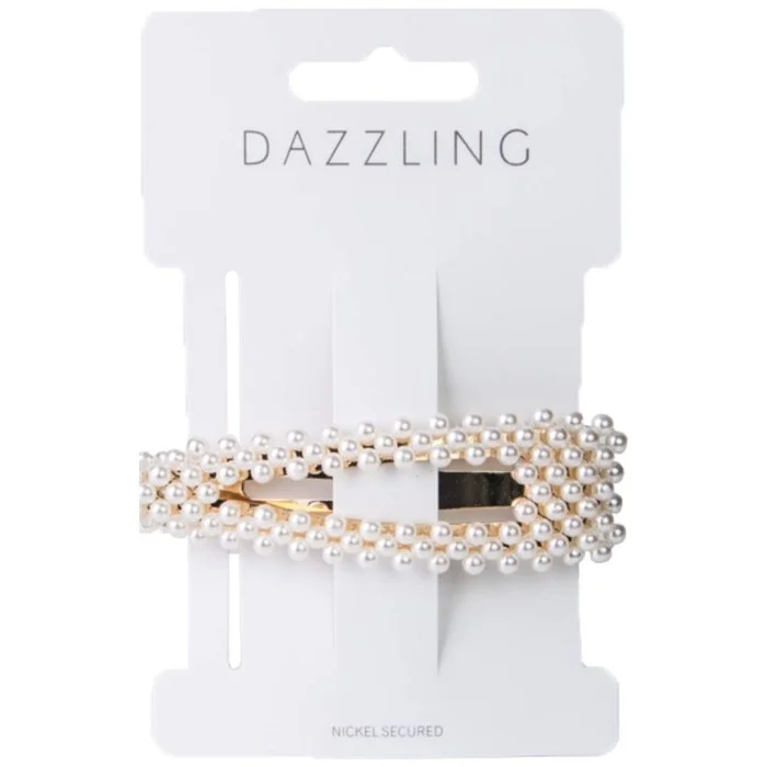 Dazzling Hår Pärlor hårklämma