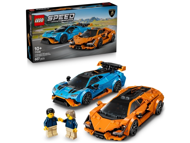 LEGO Speed Champions Lamborghini Revuelto & Huracán STO 77238, bild 4