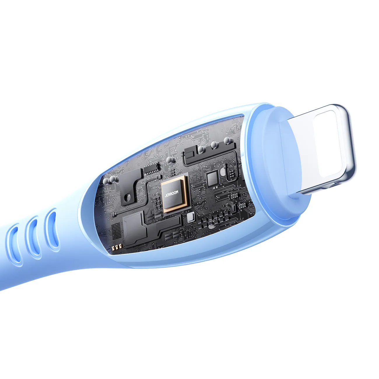 Joyroom S-A59 USB-C till Lightning snabbladdningskabel 1,2m – Blå, bild 4
