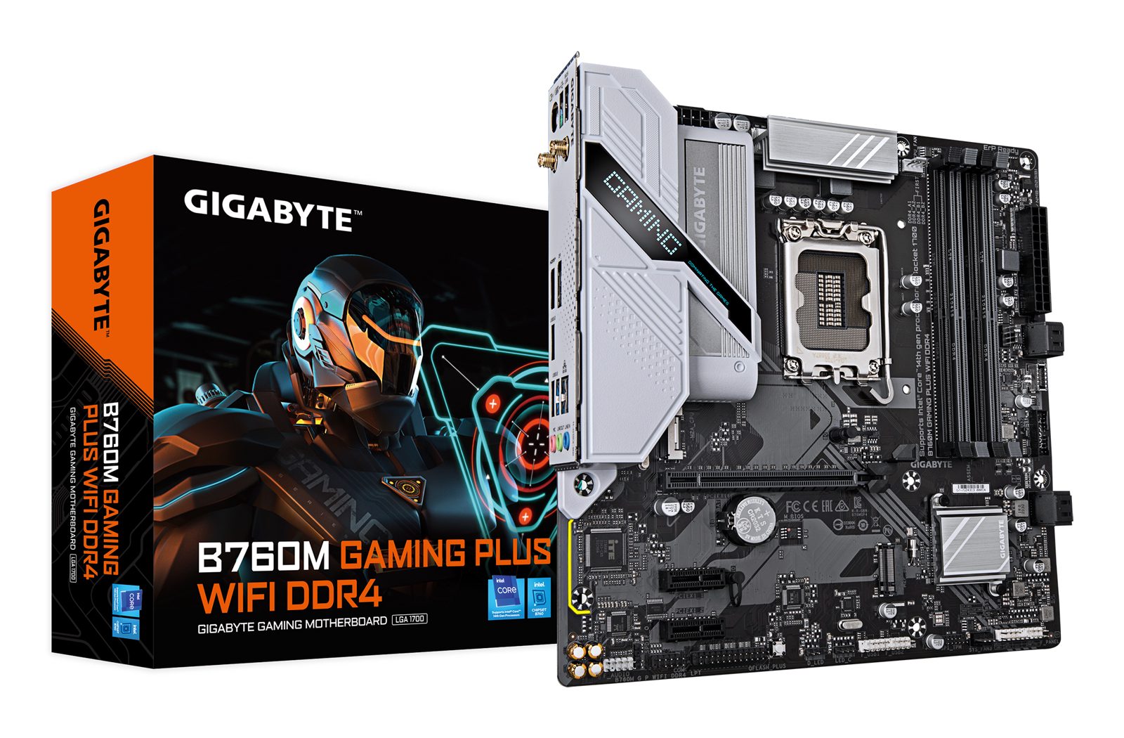 Gigabyte B760M Gaming PLUS Wi-Fi DDR4 mATX LGA1700, bild 5