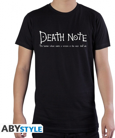 Death Note T-Shirt Black (Medium)