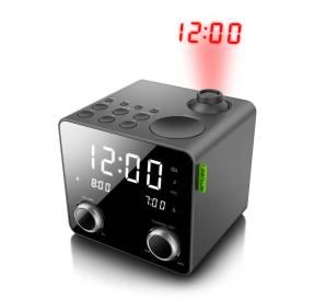 Muse M-189 P klockradio digital FM PLL LED, svart
