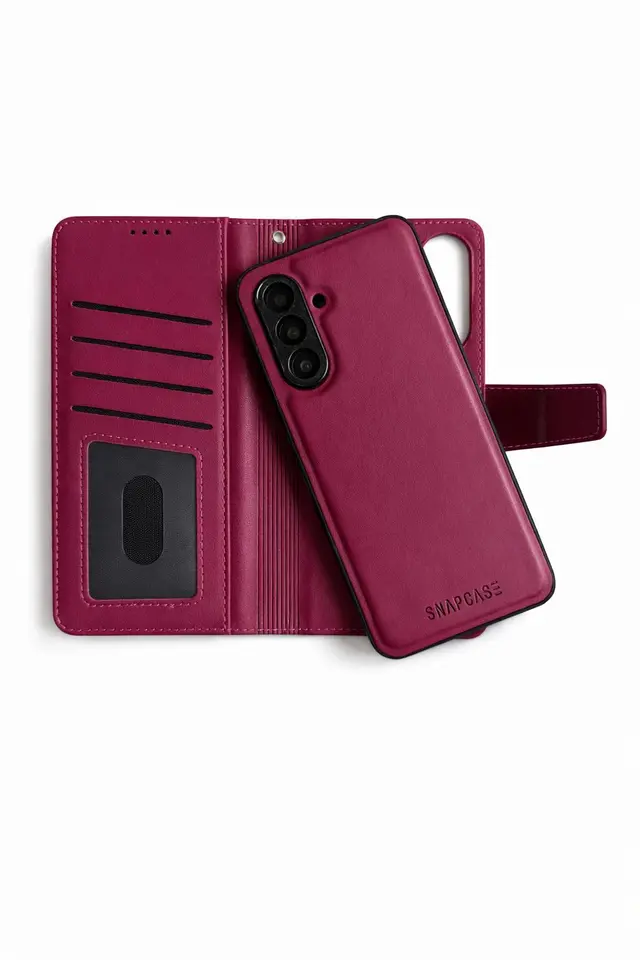 Snapcase MagWallet Samsung A37 (Rökröd)