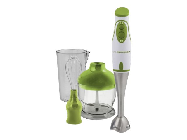 Esperanza PESTO - Stavmixer - 450 W - grön