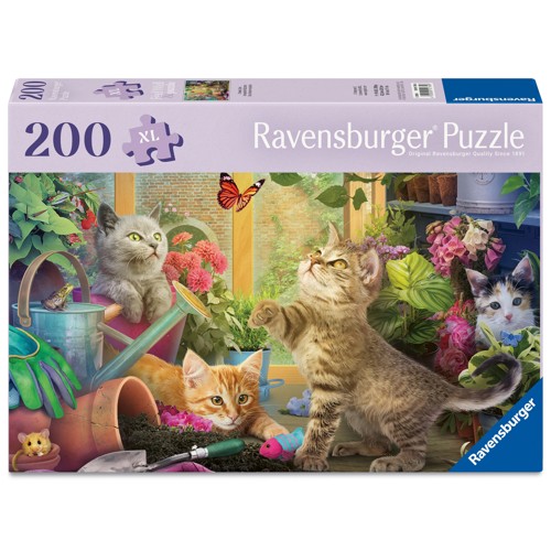 Ravensburger Pussel: Cheeky Cats 208 XL Bitar