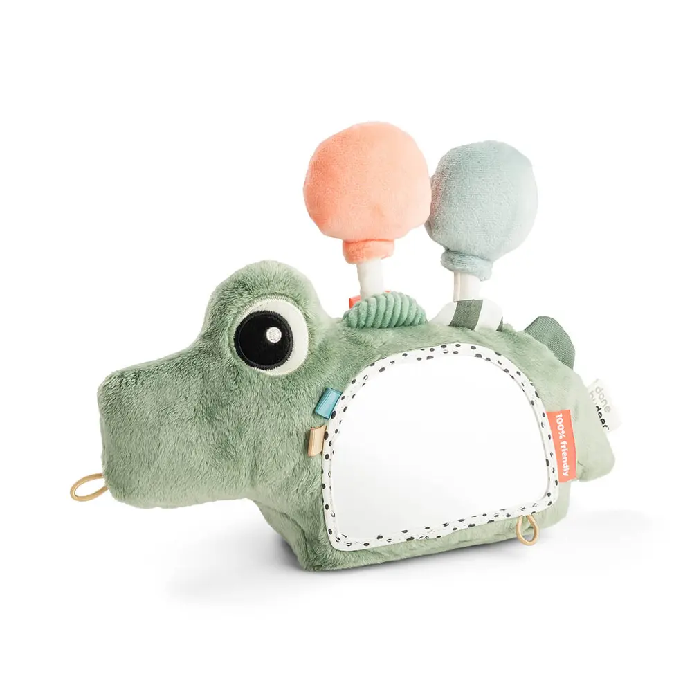 Done by Deer - Activity floor mirror Croco Green (4163443)