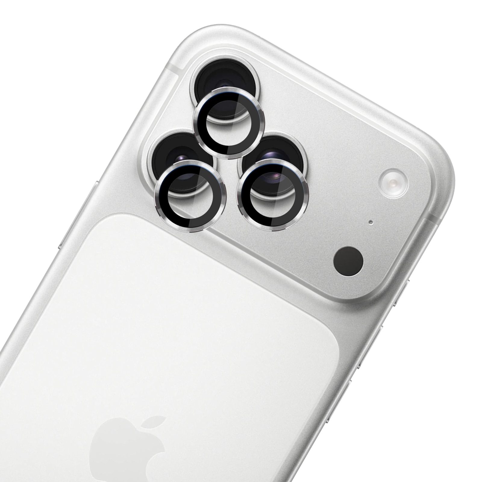 3mk Lens Protection Pro kameralinsglas för Apple iPhone 17 Pro / 17 Pro Max – silver, bild 4