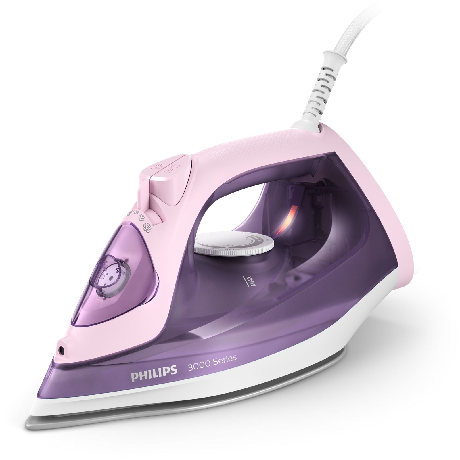 Ångstrykjärn Philips DST3020/30 Ceramic, 2200W - Rosa/Lila, bild 4