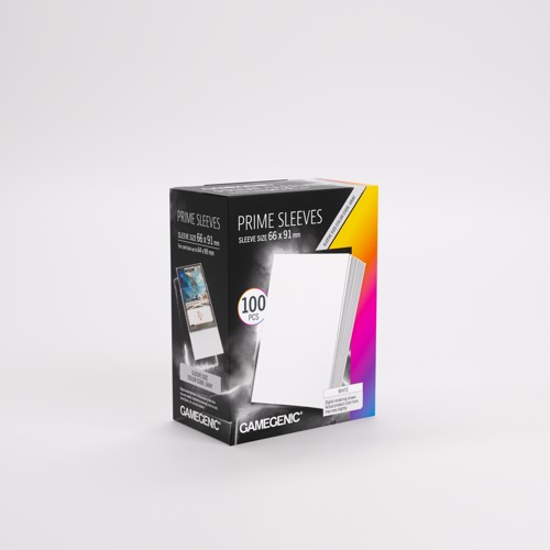 GameGenic Prime Sleeves White 64 x 89 mm