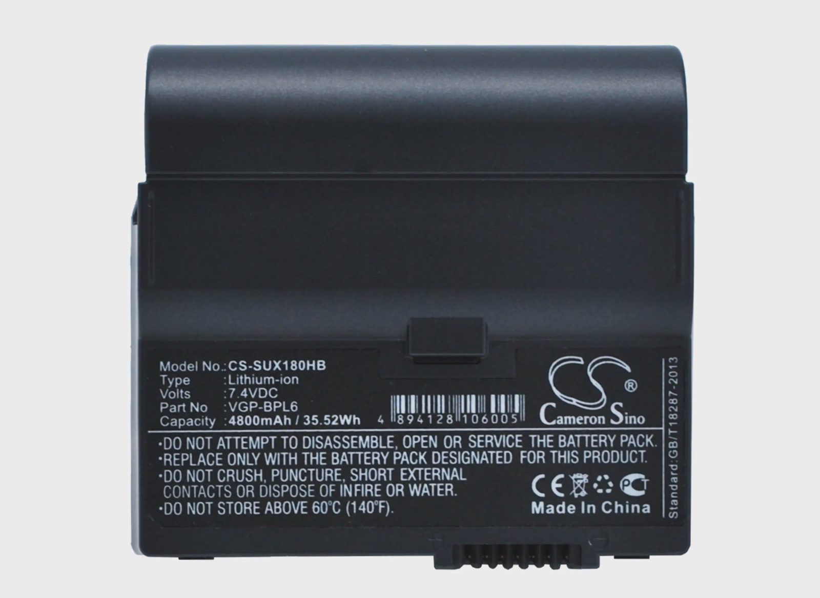 Batteri till Bärbar dator, laptop för Sony VAIO VGN-UX17GP, VAIO VGN-UX17TP m.fl.