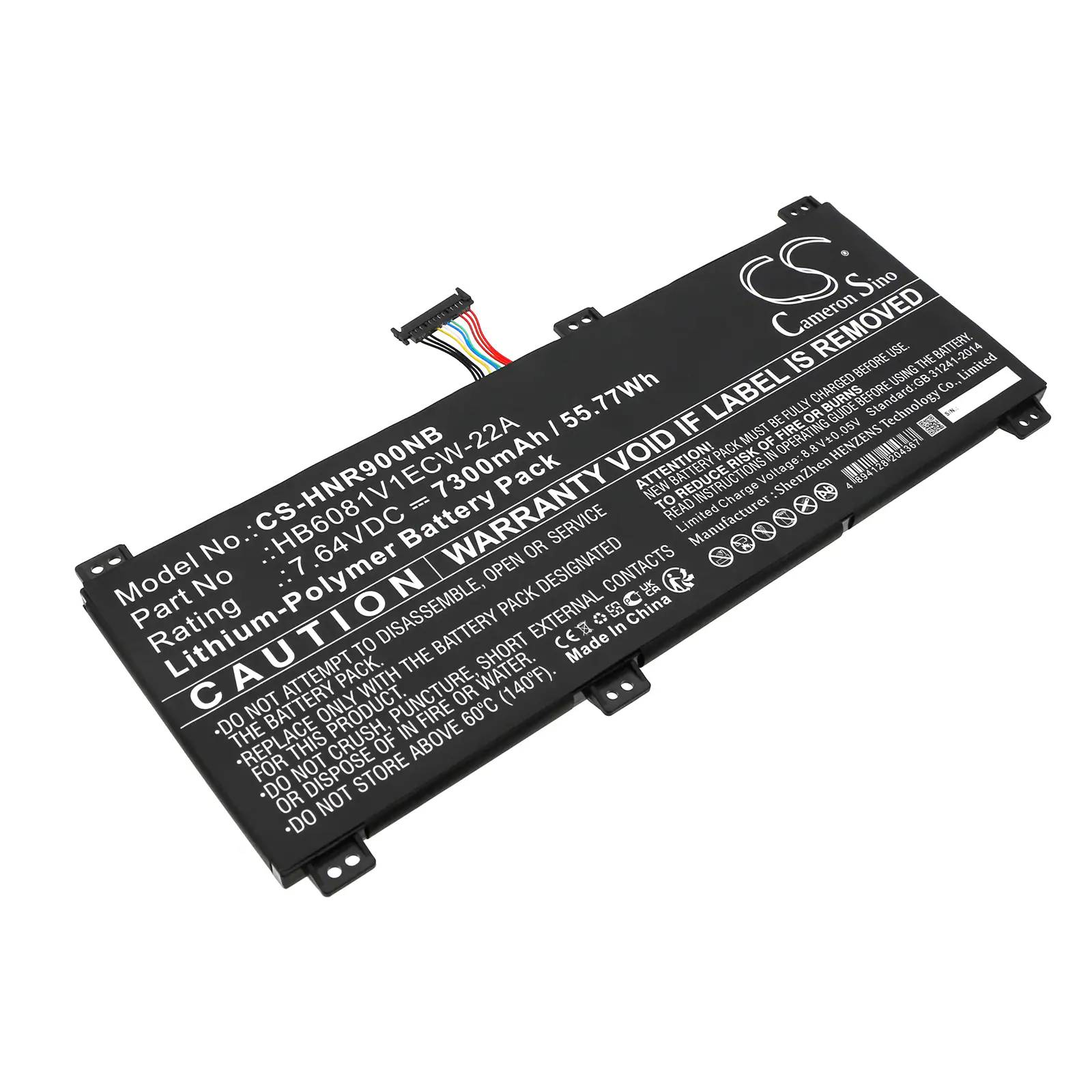 Batteri till Notebook, Bärbar dator för Honor MagicBook Pro 4600H, HLYL-WFQ9